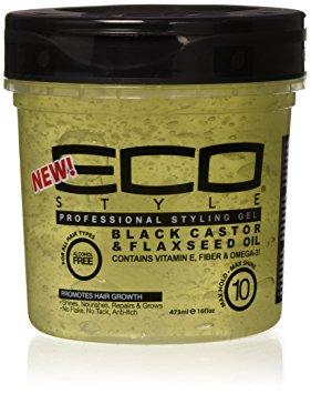 Eco Styler Professional Styling Gel Black Castor & Flaxseed Oil - All Sizes